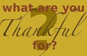 Thankful?